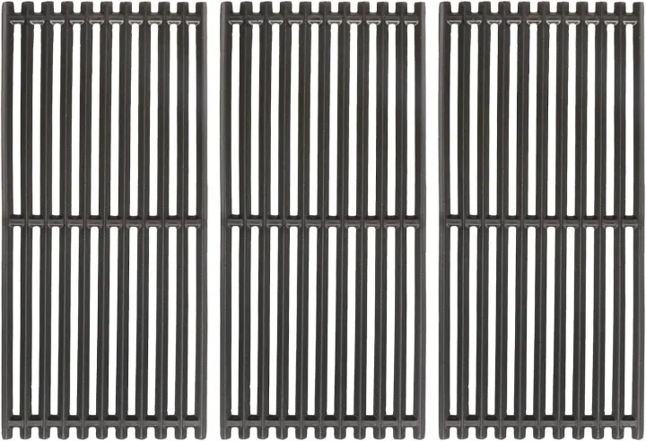 17" Cast Iron Grill Grates — Replacement for Charbroil Commercial 3-Burner Infrared