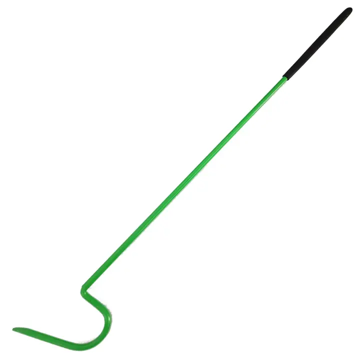 18.5-inch Snake Hook — Rubber Non-Slip Reptile Handling Tool (Green)