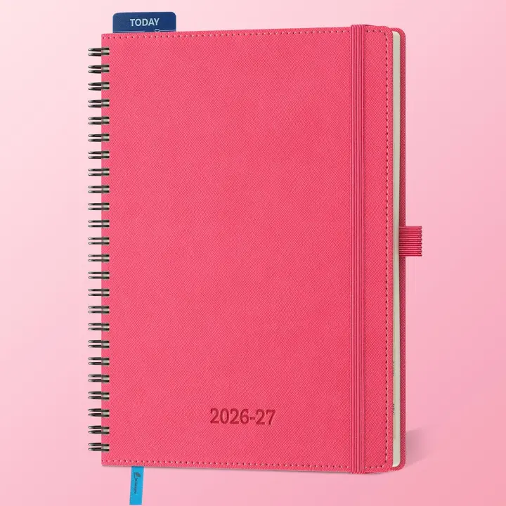 2026–2027 Daily, Weekly & Monthly Planner — 8.5 x 6.5 in