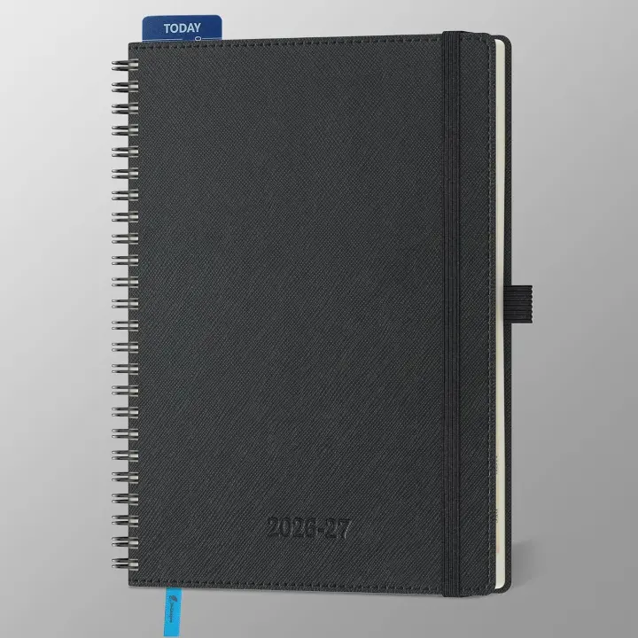 2026–2027 Daily, Weekly & Monthly Planner — 8.5 x 6.5 in