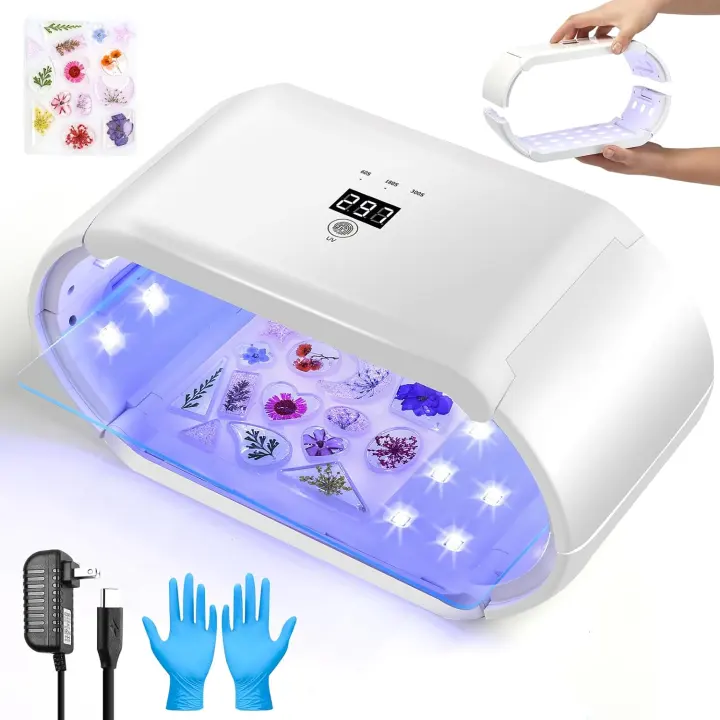 48W Foldable Dual-Sided UV Resin Curing Lamp