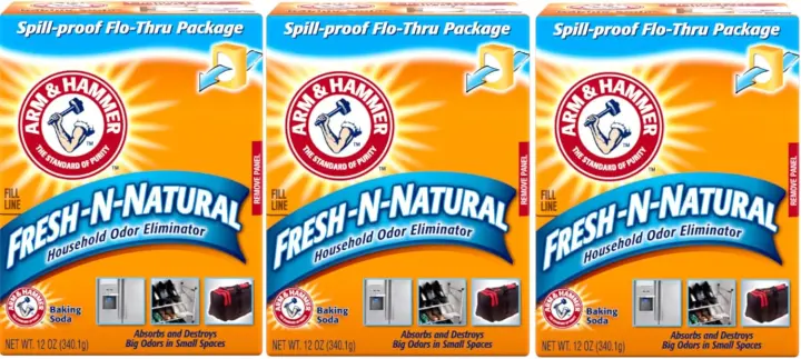 Baking Soda Fresh-Natural Odor Eliminator — 12 oz (3-Pack)