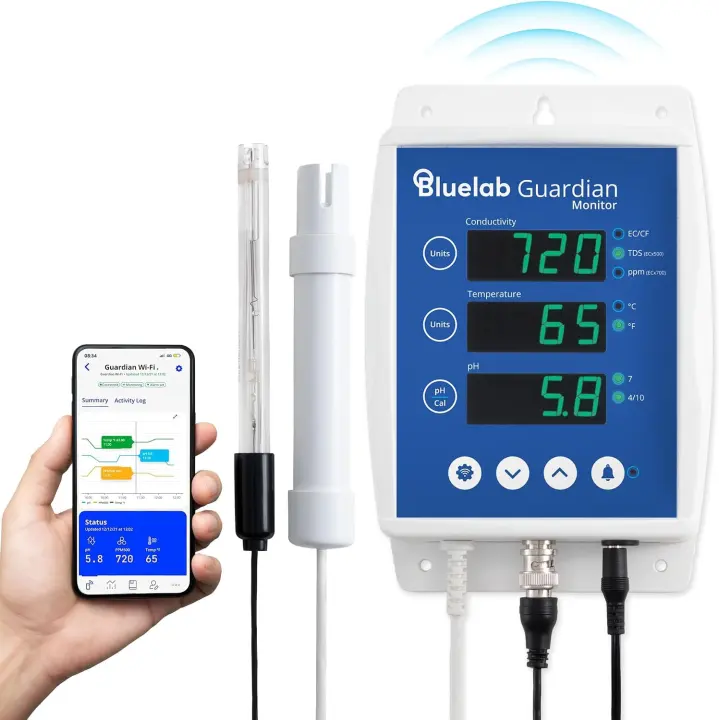 Bluelab Guardian Monitor Wi‑Fi — Remote pH, EC & Temperature Monitor