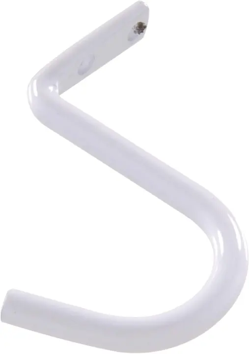 Closet Rod Center Support — 1-1/4" White Bracket