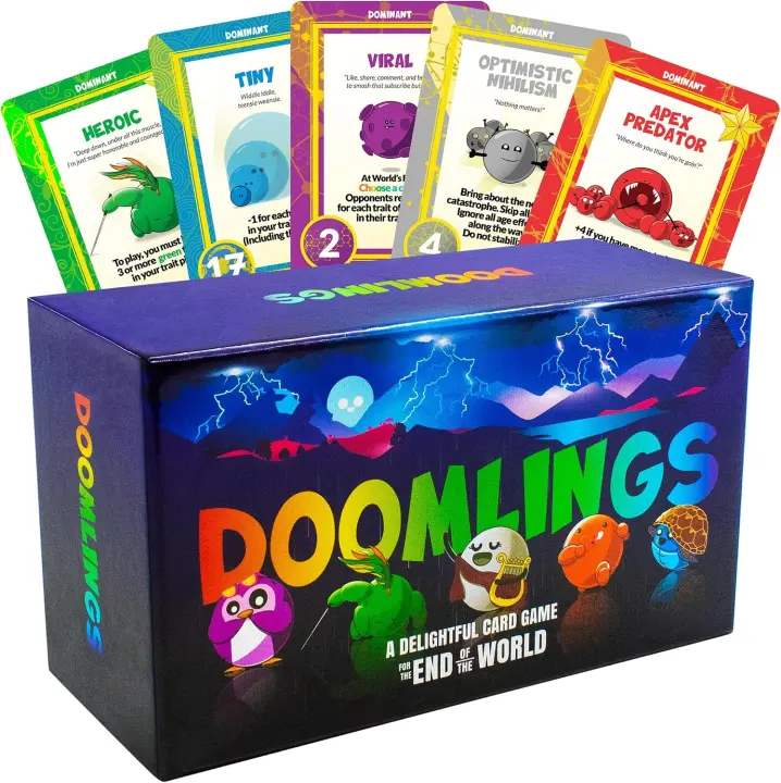 Doomlings Card Game — Vintage Base Game (Collector Edition)