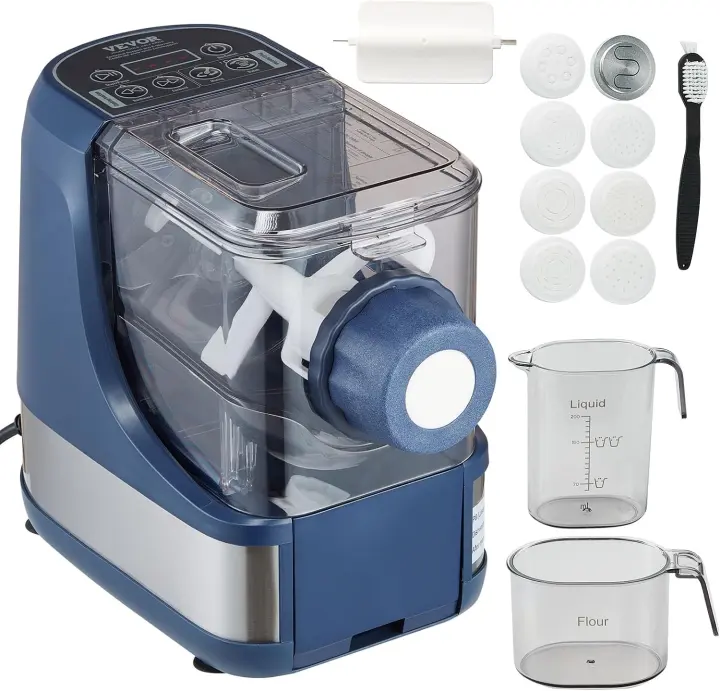 Electric Automatic Pasta Maker — 150W Noodle Machine with 8 Discs