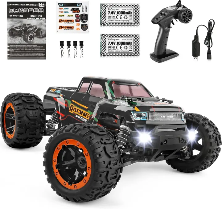HAIBOXING 16889 1:16 4x4 RC Monster Truck — 36 km/h Off‑Road