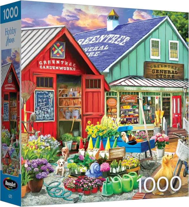 Hobby Haven Greentree Garden Center — 1000-Piece Jigsaw Puzzle