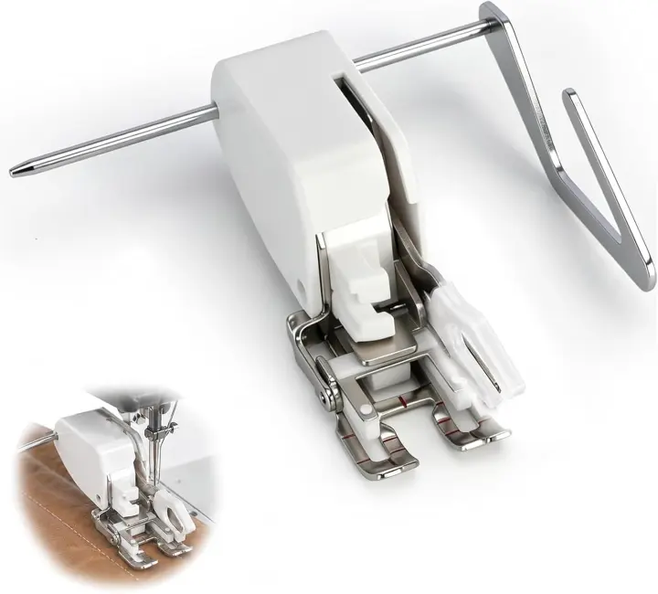 Low-Shank Walking Foot — Heavy-Duty Even-Feed Presser for Sewing Machines