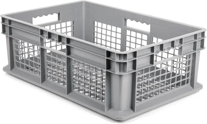Mesh Straight-Wall Handled Storage Totes — 24 x 16 x 8 (2-Pack)