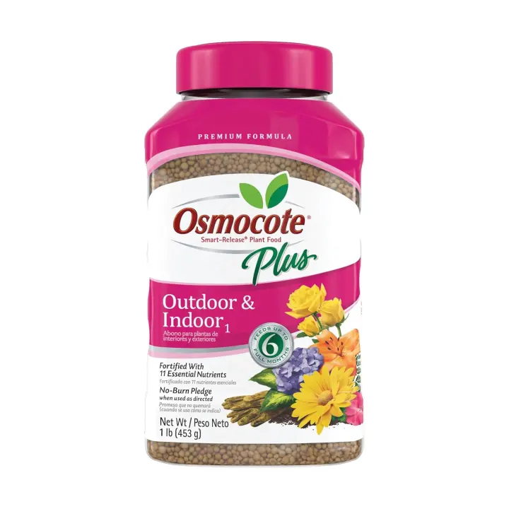 Osmocote Smart-Release Plant Food Plus — Outdoor & Indoor, 1 lb Granules
