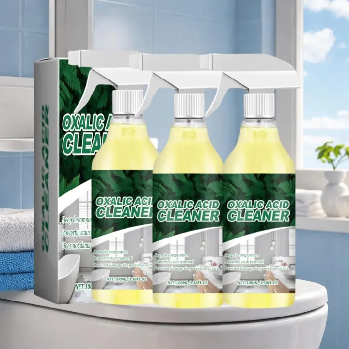 Oxalic Acid Multi‑Surface Spray Cleaner — 3 x 100 ml