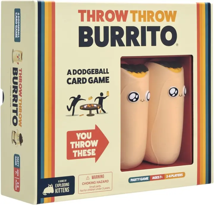 Throw Throw Burrito — Party Card Game for 2–6 Players