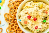 No-Bake Monster Cookie Dough Dip Recipe for Parties