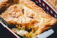 Classic Turkey Pot Pie Recipe with Flaky Golden Crust