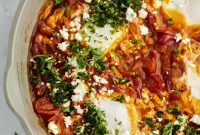 One-Pan Shakshuka with Feta and Fresh Herbs