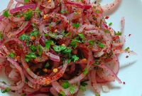Turkish Sumac Marinated Red Onions Recipe