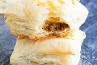 One-Pan Ground Beef Puff Pastry Pie