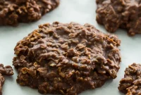 Chewy No-Bake Chocolate Oatmeal Cookies
