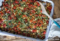Sheet Pan Ratatouille with Roasted Eggplant and Zucchini