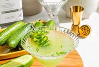 Cucumber Spa Martini Cocktail Recipe