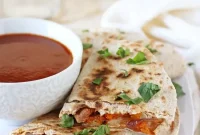 Crispy Roasted Vegetable Quesadillas Recipe