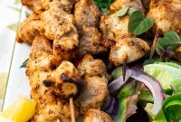 Oven-Baked Greek Chicken Kabobs Recipe
