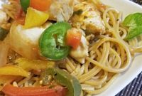 One-Pan Chicken Fajita Pasta Recipe