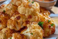 Crispy Cauliflower Bites Recipe: Crunchy Oven-Fried Snack