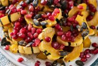 Roasted Delicata Squash with Herbed Yogurt Recipe
