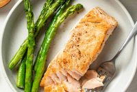 Pan-Seared Salmon with Crispy Skin and Lemon Butter Sauce
