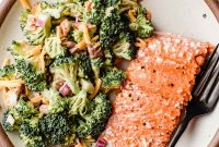 Oven-Baked Salmon with Lemon and Garlic
