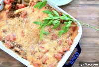 Cheesy Leftover Taco Meat Pasta Casserole