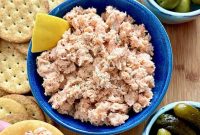 Smoked Salmon Spread with Cream Cheese, Dill and Lemon