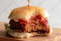 Vegan Lentil Burgers with Garlic and Herbs