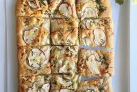 Rustic Apple and Rosemary Focaccia Recipe