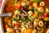 Olive Garden Pasta Fagioli Soup Copycat Recipe (Pasta Fazool)