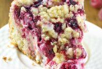 Raspberry Swirled Cream Cheese Coffee Cake Recipe