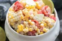 Spicy Mexican Street Corn Salad Recipe