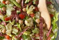 Italian Chopped Salad Recipe with Classic Vinaigrette