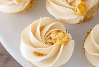 Caramel Apple Cupcakes Recipe with Salted Caramel Frosting