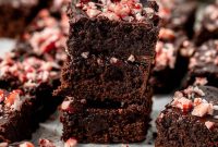 Chocolate Peppermint Brownies: Gluten and Dairy-Free