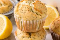 Zesty Lemon Poppy Seed Muffins Recipe
