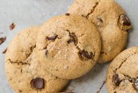 Chewy Almond Butter Chocolate Chip Cookies