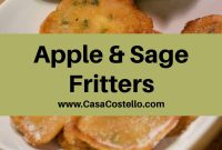 Apple Fritters: With and Without Sage Recipes