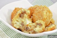 Mashed Potato Bombs Stuffed with Spicy Sausage Recipe