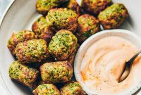 Crispy Air Fryer Broccoli Tater Tots
