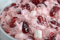 No-Bake Creamy Cherry Fluff Dessert Recipe