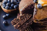 Fluffy Chocolate Buckwheat Pancakes Recipe