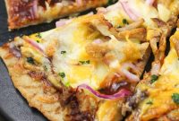 Caramelized Apple and Pulled Pork Pizza